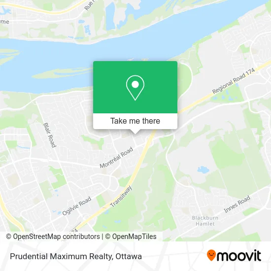 Prudential Maximum Realty map