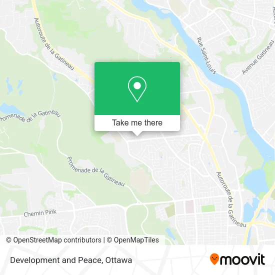 Development and Peace map