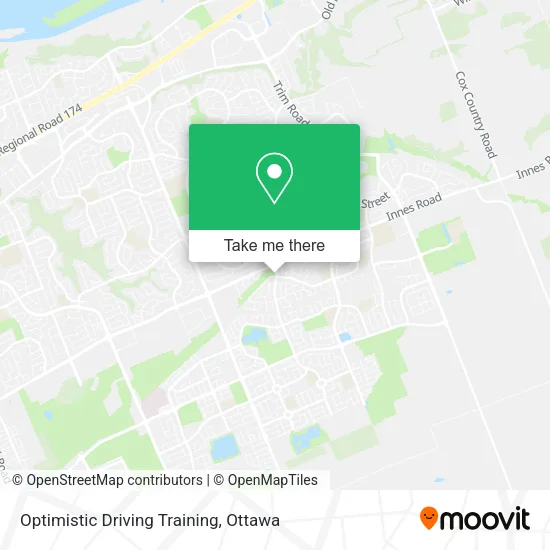 Optimistic Driving Training map