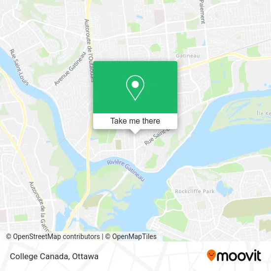 College Canada map