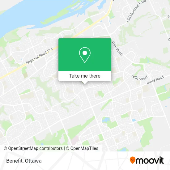 Benefit map