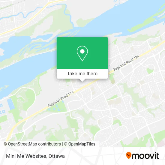 Mini Me Websites map