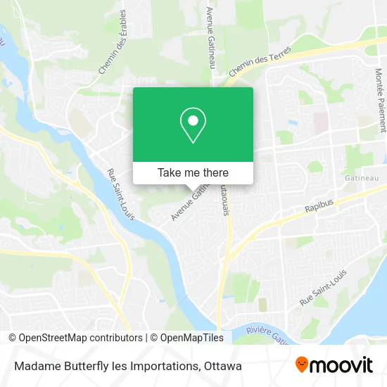 Madame Butterfly les Importations plan