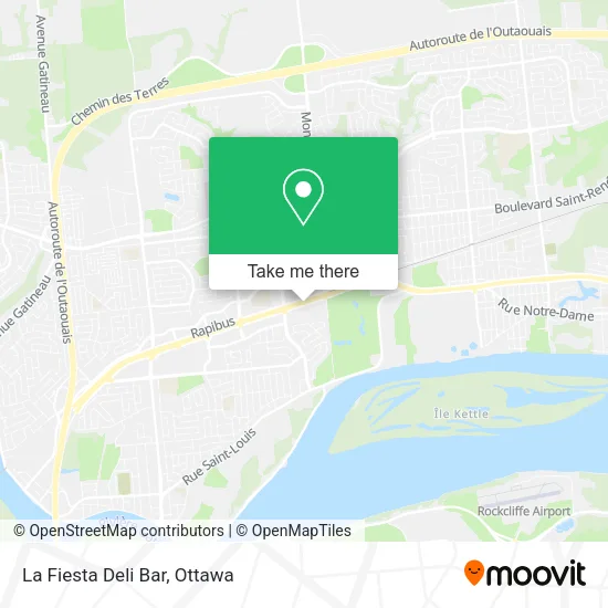 La Fiesta Deli Bar map