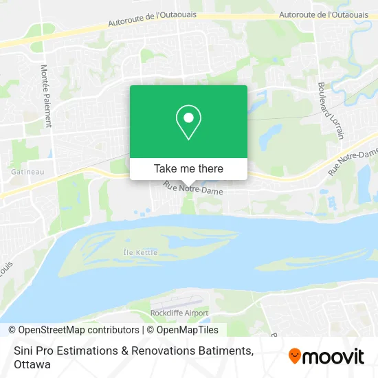 Sini Pro Estimations & Renovations Batiments map
