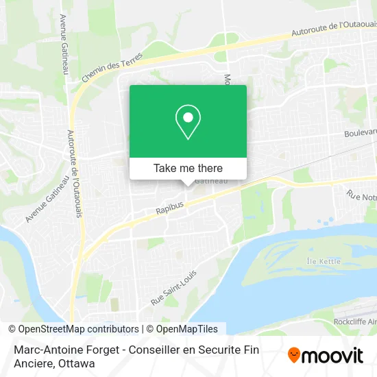 Marc-Antoine Forget - Conseiller en Securite Fin Anciere map