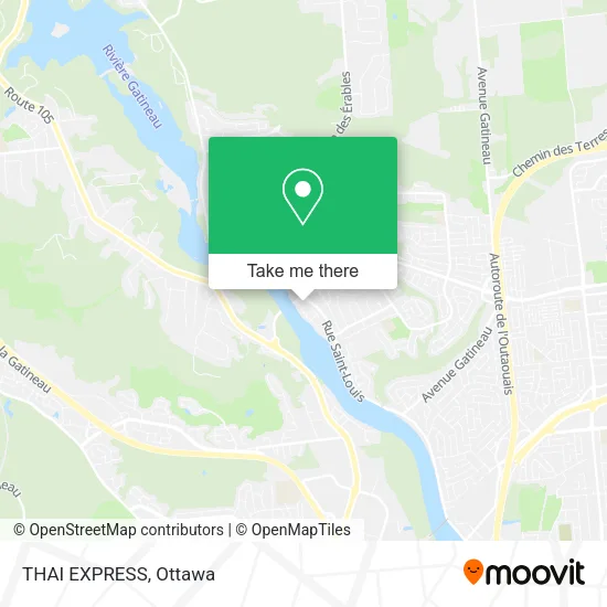 THAI EXPRESS map