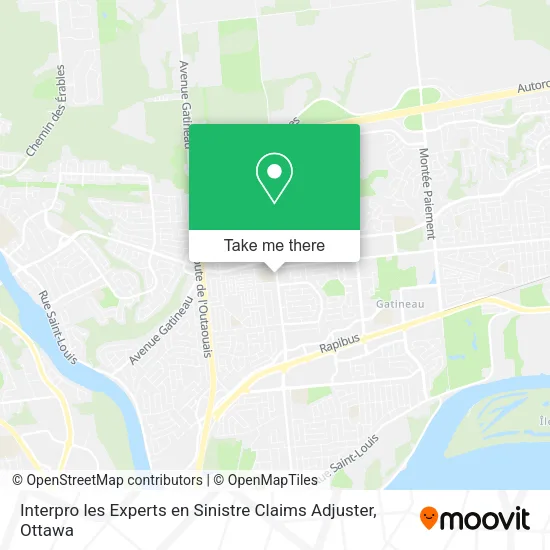 Interpro les Experts en Sinistre Claims Adjuster map