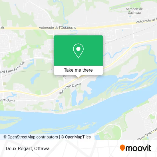 Deux Regart map