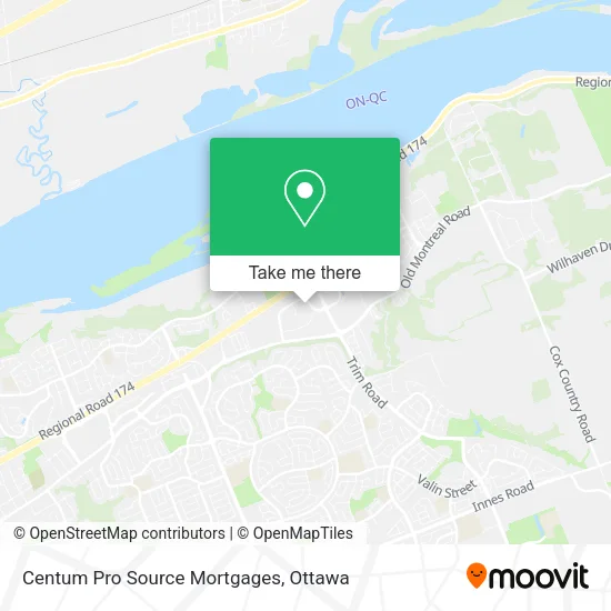 Centum Pro Source Mortgages map