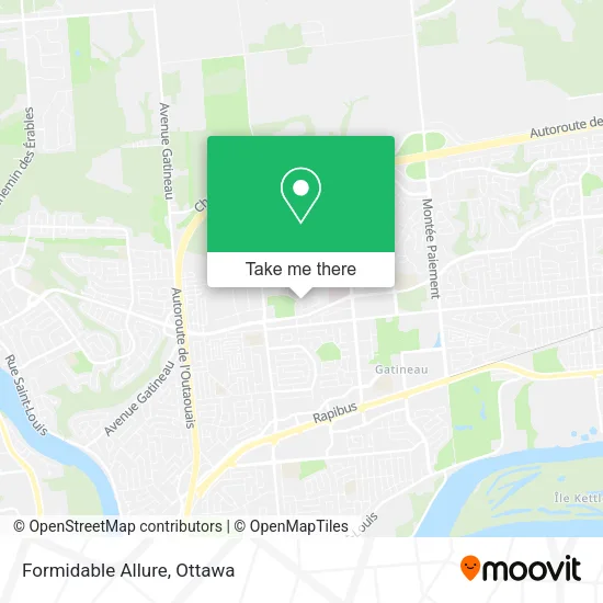 Formidable Allure map