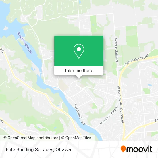 Elite Building Services map