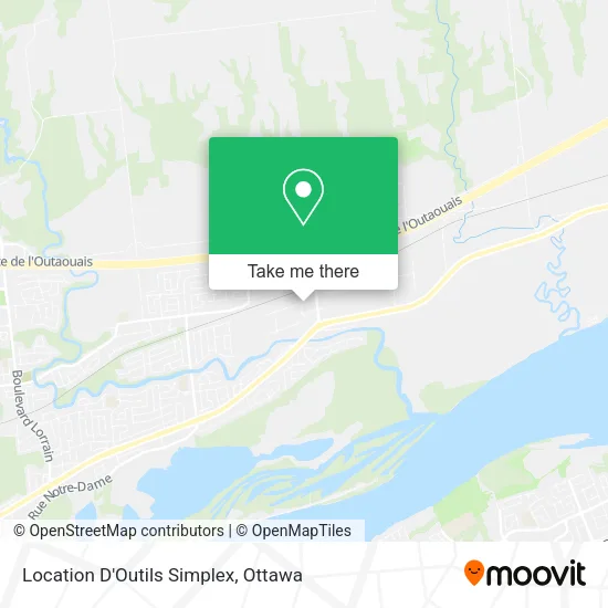 Location D'Outils Simplex plan
