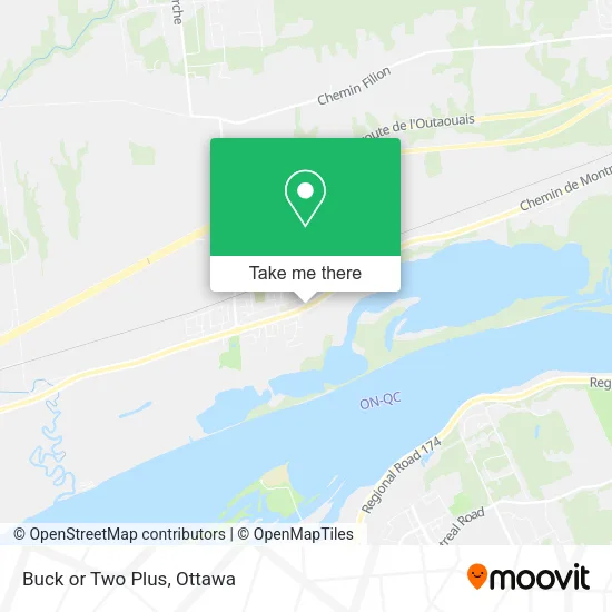 Buck or Two Plus map