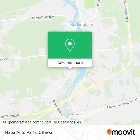 Napa Auto Parts map