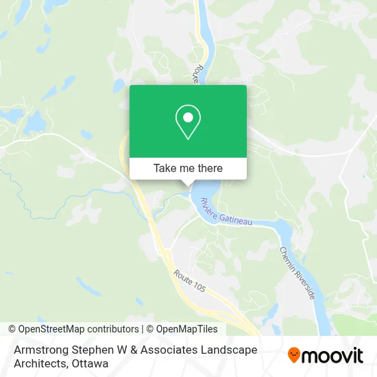 Armstrong Stephen W & Associates Landscape Architects map