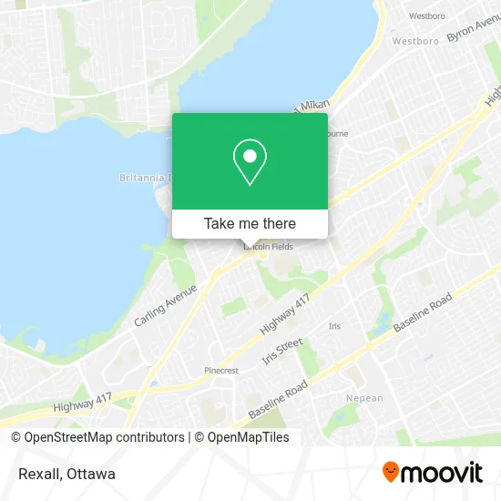 Rexall map