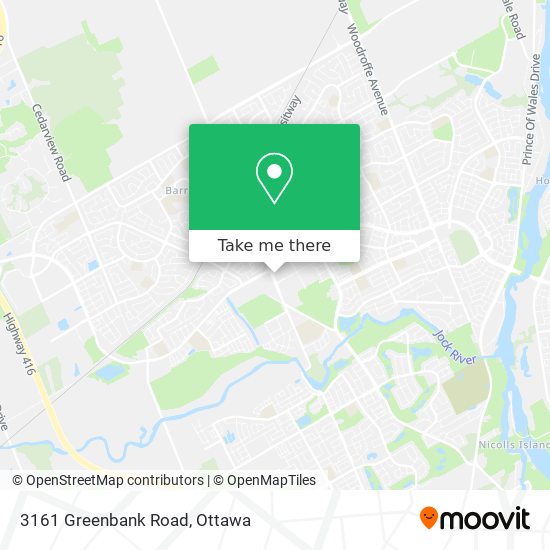 3161 Greenbank Road plan