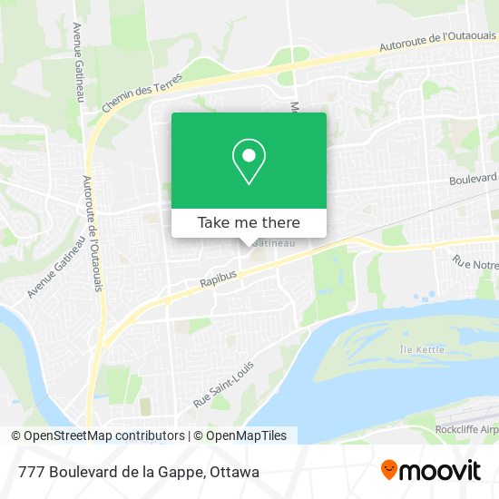 777 Boulevard de la Gappe map