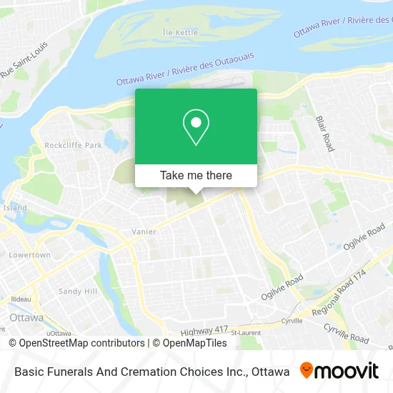 Basic Funerals And Cremation Choices Inc. map