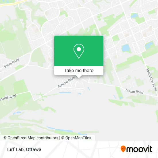 Turf Lab map