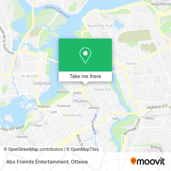 Abs Friends Entertainment map
