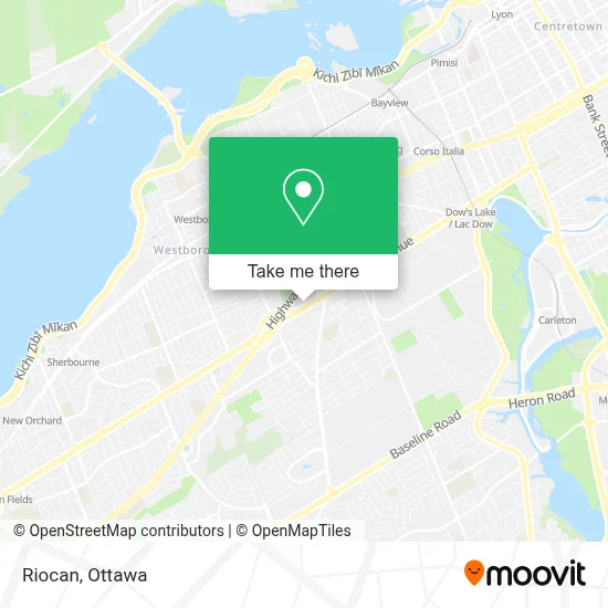 Riocan map