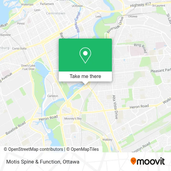Motis Spine & Function map