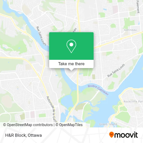 H&R Block map