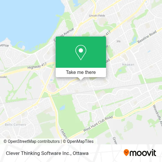 Clever Thinking Software Inc. map