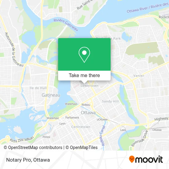 Notary Pro map