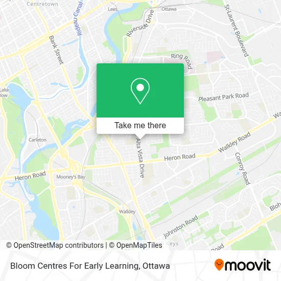 Bloom Centres For Early Learning map