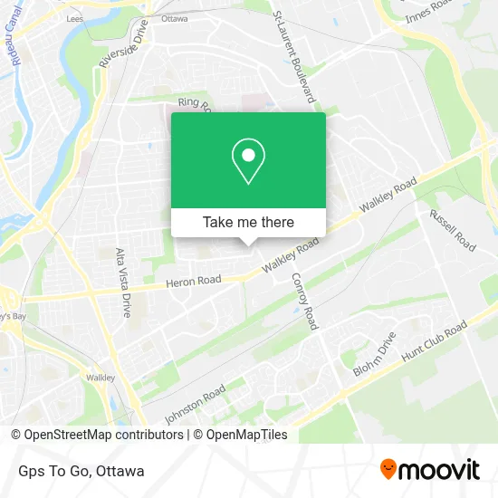 Gps To Go map