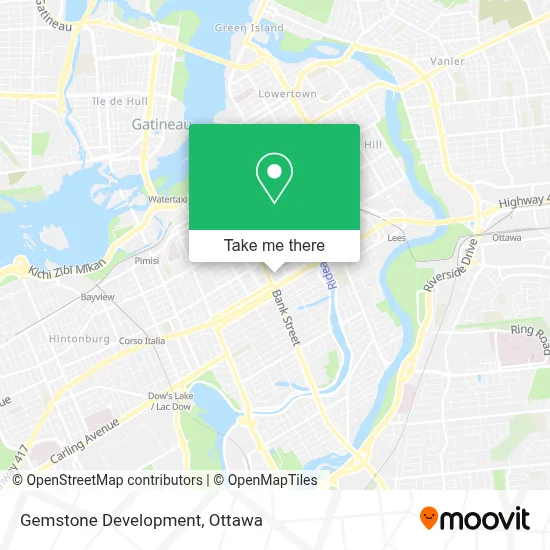 Gemstone Development map