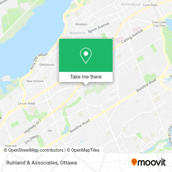 Ruhland & Associates map