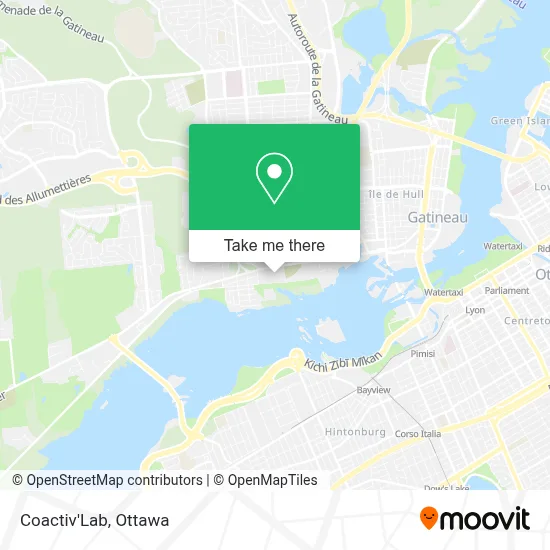 Coactiv'Lab map
