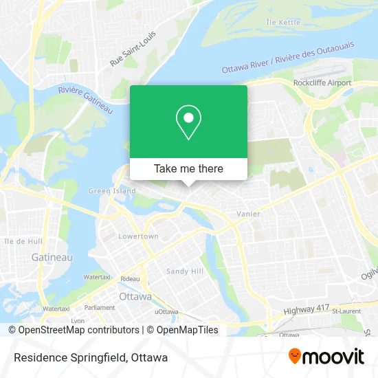 Residence Springfield map