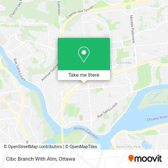 Cibc Branch With Atm map