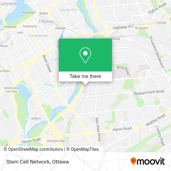 Stem Cell Network map