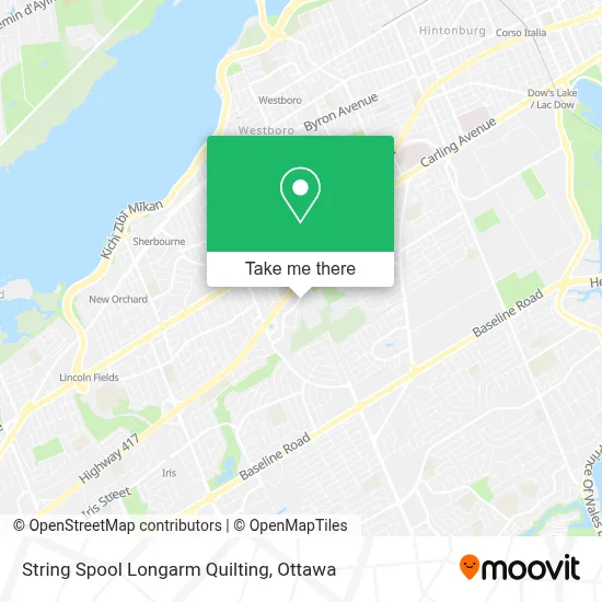 String Spool Longarm Quilting map