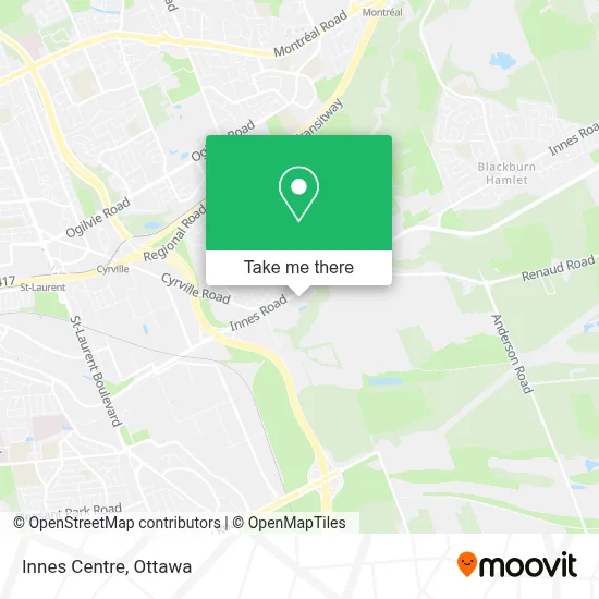 Innes Centre map