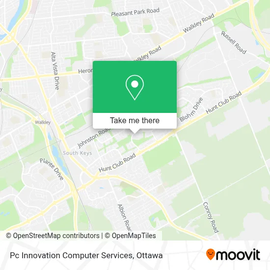 Pc Innovation Computer Services map