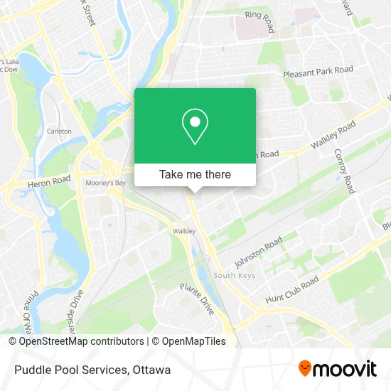 Puddle Pool Services map