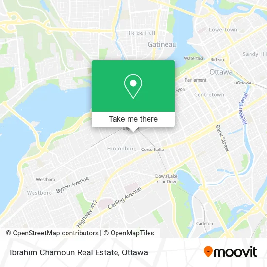 Ibrahim Chamoun Real Estate map