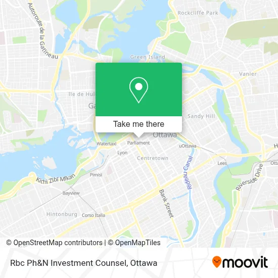 Rbc Ph&N Investment Counsel map