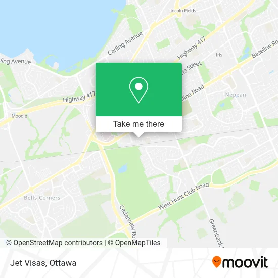 Jet Visas map