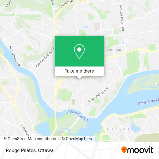 Rouge Pilates map