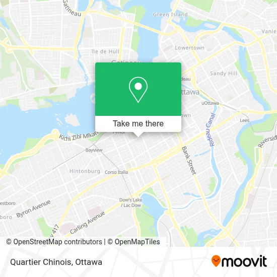 Quartier Chinois map
