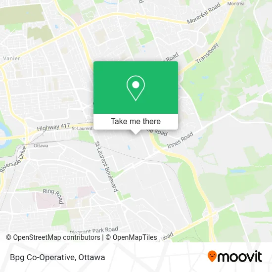 Bpg Co-Operative map