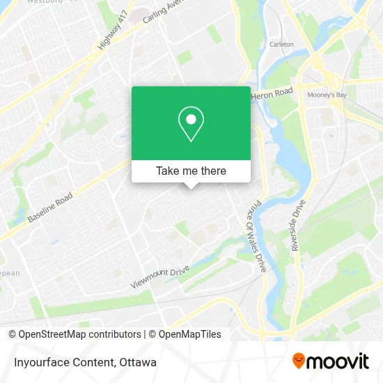 Inyourface Content map